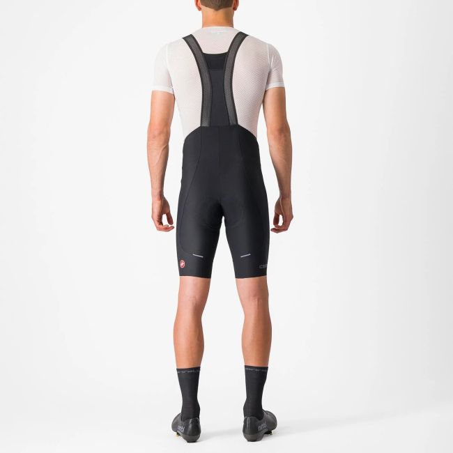Castelli - pantaloni scurti ciclism barbati Espresso Bibshort - negru