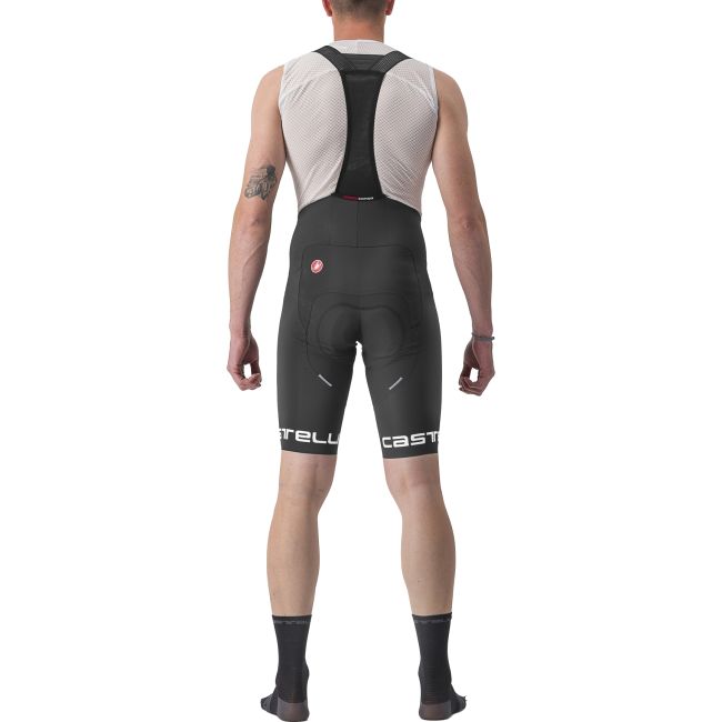 Castelli - pantaloni scurti ciclism barbati Free Aero RC Classic Bibshort - negru alb