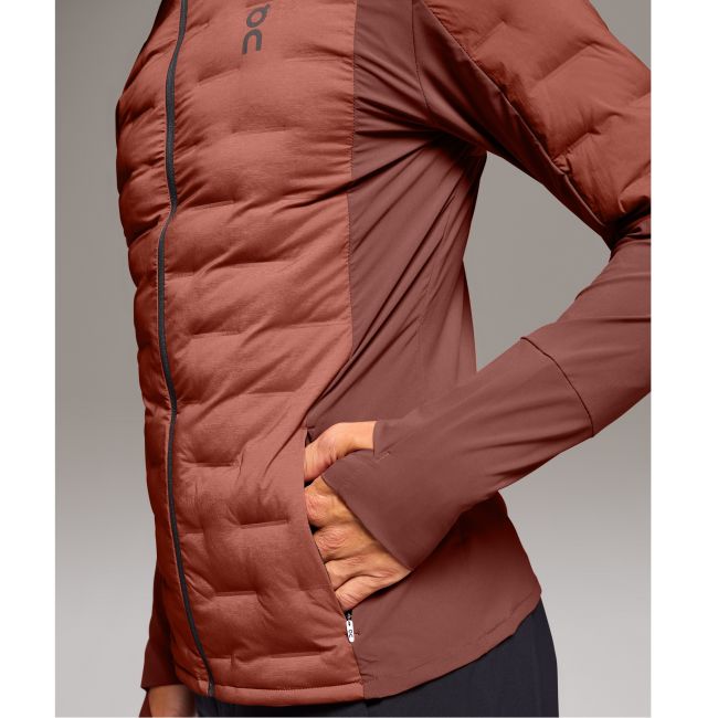 On Cloud - jacheta vreme rece pentru barbati Climate Jacket - maro deschis roscat