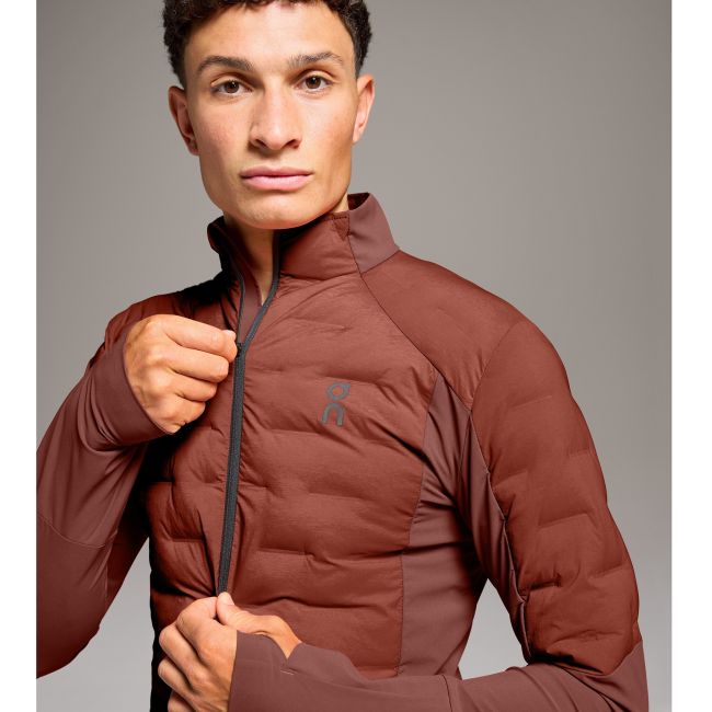 On Cloud - jacheta vreme rece pentru barbati Climate Jacket - maro deschis roscat