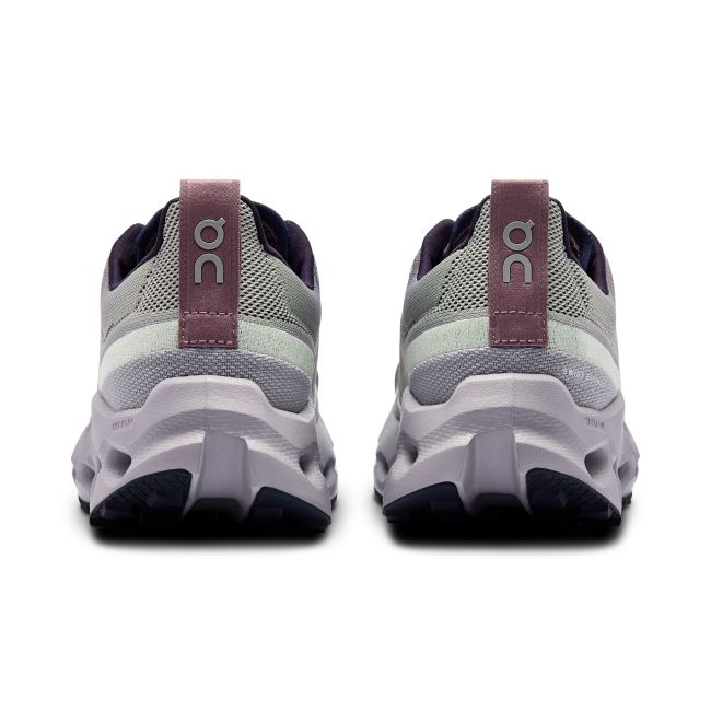 On - pantofi alergare trail - Cloudsurfer Trail W - mov gri deschis alb