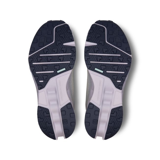 On - pantofi alergare trail - Cloudsurfer Trail W - mov gri deschis alb