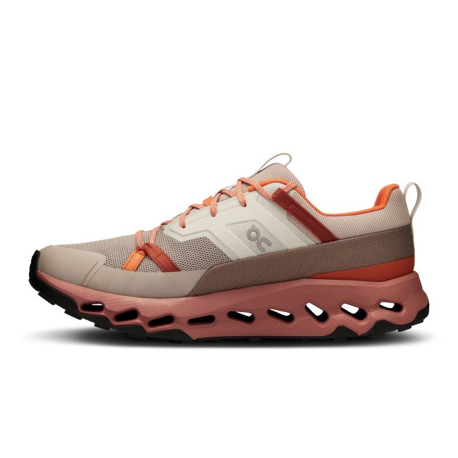 On Cloudhorizon - pantofi alergare pentru barbati - roz crem Fog | Mahogany