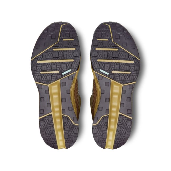 On Cloudhorizon Waterproof - pantofi alergare pentru barbati - verde inchis olive maro safari