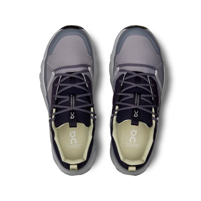 On - pantofi alergare - Cloudhorizon WP W - gri deschis albastru mov