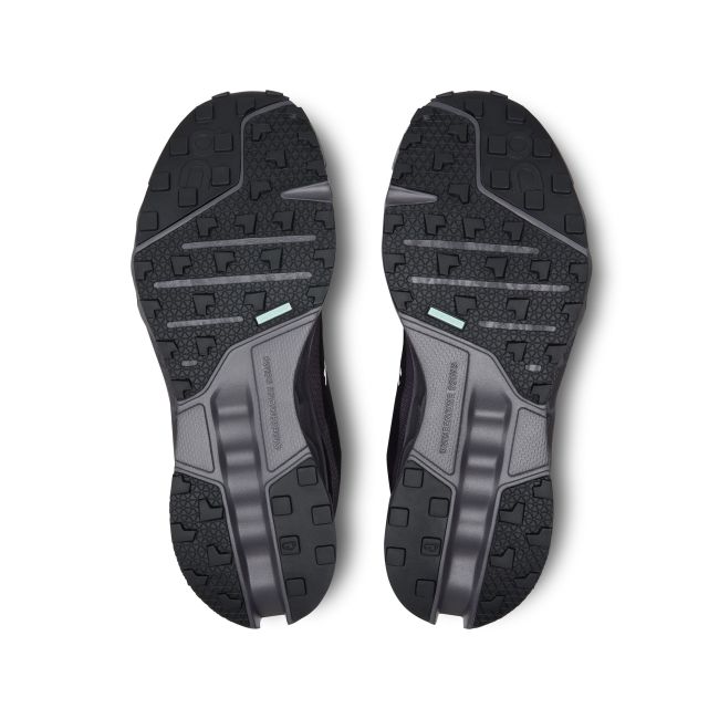 On Cloudsurfer Trail waterproof - pantofi alergare pentru barbati - negru eclipsa