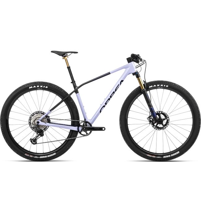 Orbea ALMA M TEAM Digital Lavender- Carbon Raw - măsura S - bicicletă MTB XC hardtail