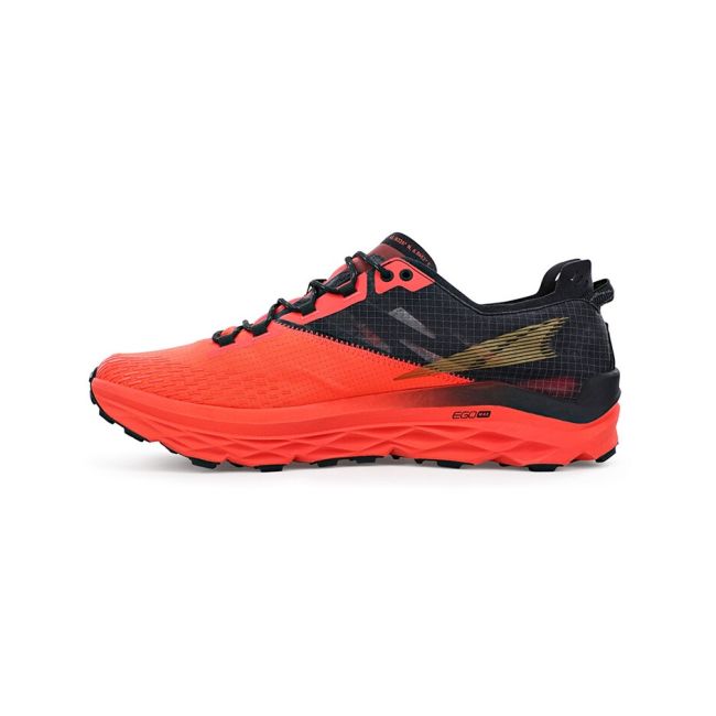 Altra - pantofi alergare montana pentru femei Mont Blanc - portocaliu Coral negru