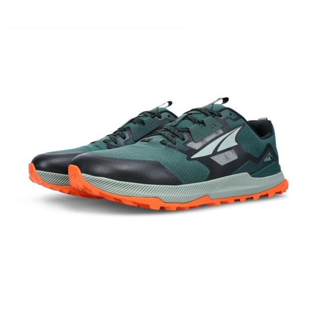 Altra - pantofi trail pentru barbati Lone Peak 7 - verde inchis padure negru gri