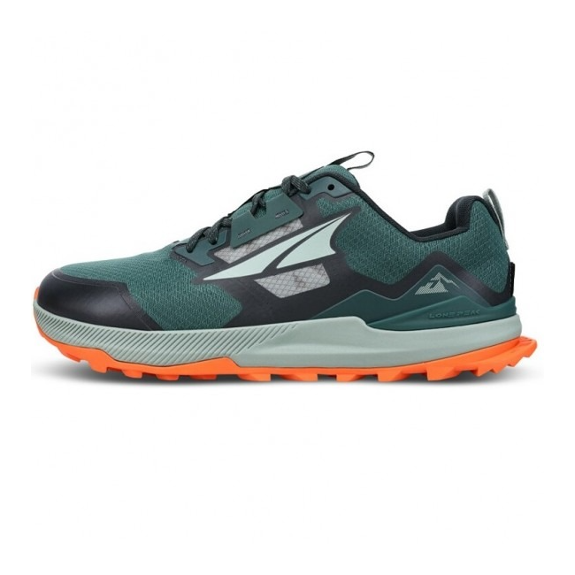 Altra - pantofi trail pentru barbati Lone Peak 7 - verde inchis padure negru gri