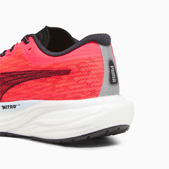 Puma - pantofi alergare pentru femei Deviate Nitro 2 - portocaliu Orhidee negru albastru artic