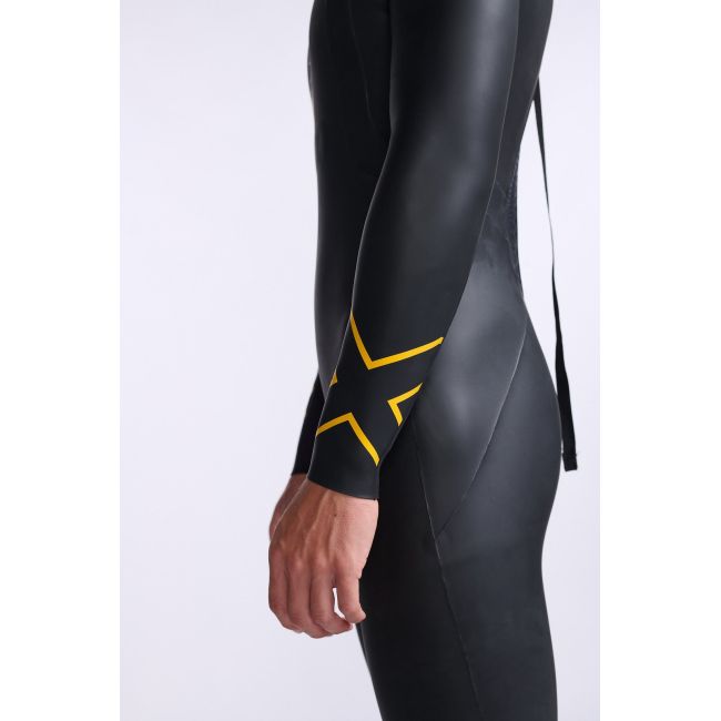 2XU - costum neopren P:1 Propel Wetsuit pentru barbati - negru portocaliu