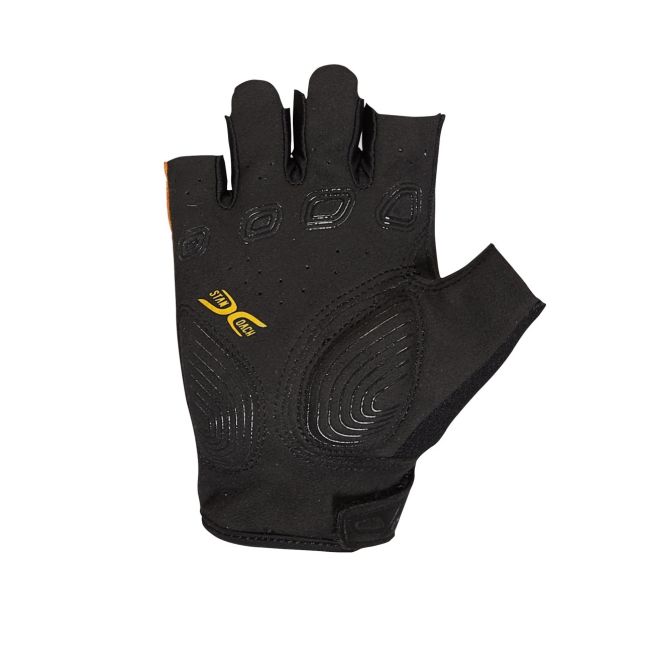 Northwave - manusi ciclism degete scurte pentru femei Active - negru galben ocru