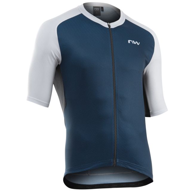 Tricou ciclism Northwave Force Evo - albastru surf | jersey bărbați vară