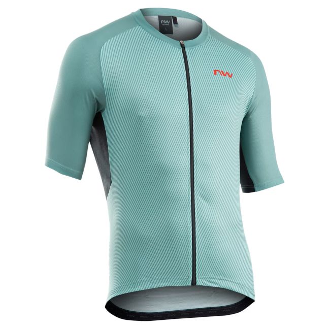 Tricou ciclism Northwave Force Evo - albastru surf | jersey bărbați vară