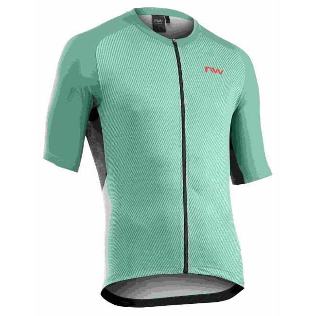 Tricou ciclism Northwave Force Evo - albastru surf | jersey bărbați vară