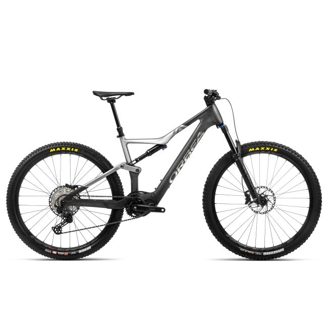 Orbea RISE M20 Carbon Raw-Shark Grey - măsura S - bicicletă electrică eMTB Trail