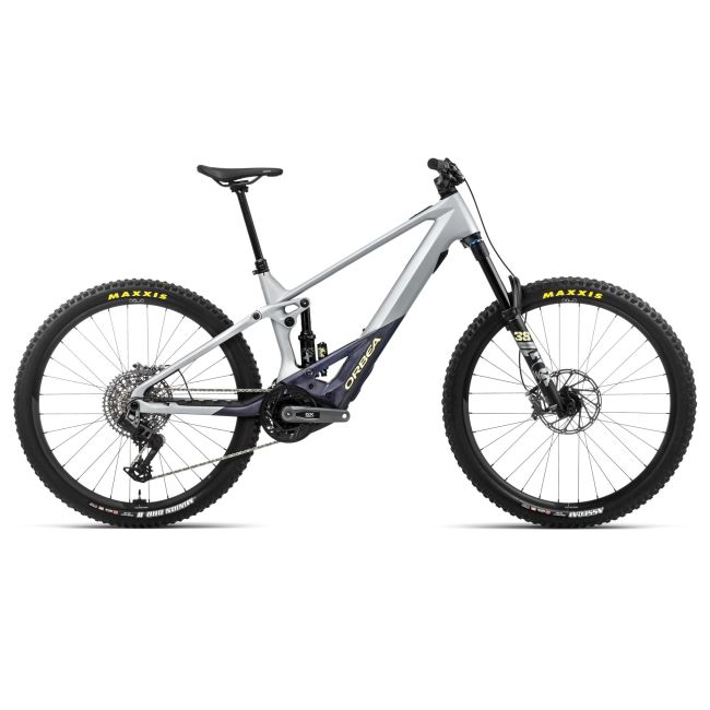 Orbea WILD M11-AXS Halo Silver-Tanzanite Carbon View (Matt) - măsura S - bicicletă electrică eMTB Enduro