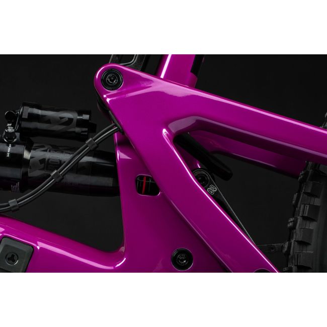 Santa Cruz Heckler SL - bicicleta electrica e-MTB Trail full suspension - Carbon C MX S-Kit - Magenta