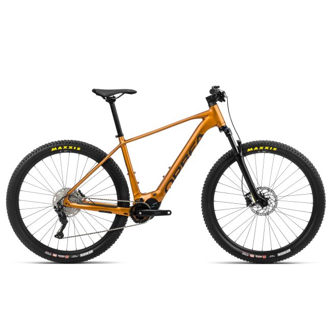 Orbea URRUN 40 Leo Orange - Black - măsura S - bicicletă electrică MTB hardtail