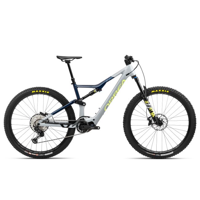 Orbea RISE H20 Iceberg Grey-Moondust Blue - măsura S - bicicletă electrică eMTB Trail