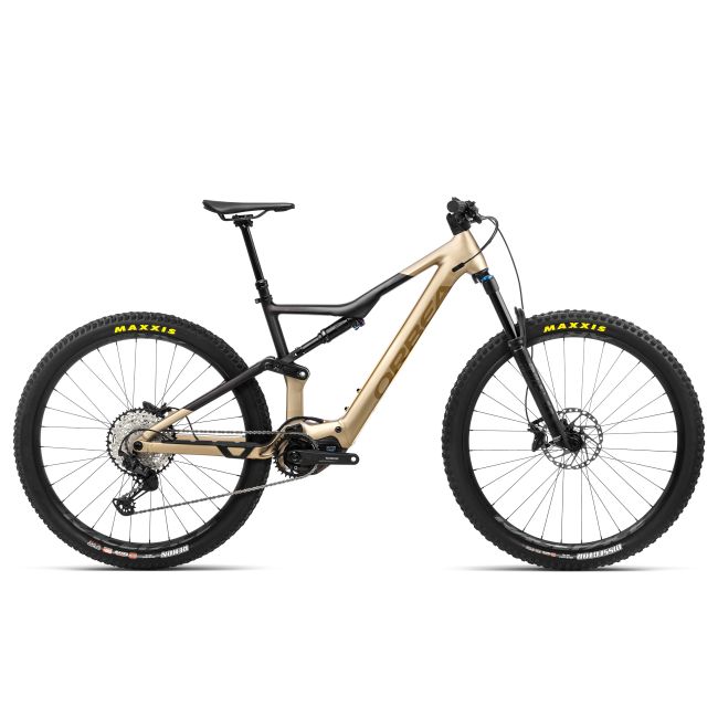 Orbea RISE H20 Baobab Brown-Cosmic Brown - bicicletă electrică eMTB Trail