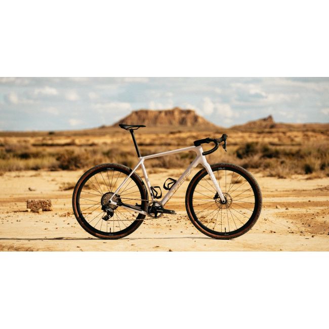 Orbea TERRA M31eTEAM 1X Ivory White - Spicy Lime (Gloss) - măsura XS - bicicletă gravel