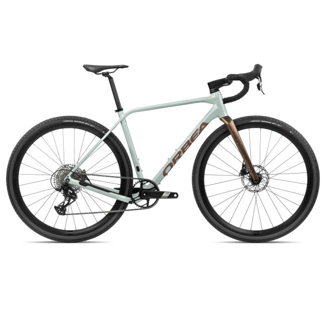 Orbea TERRA H41 1X Blue Stone (Gloss) - Copper (Matt) - bicicletă gravel