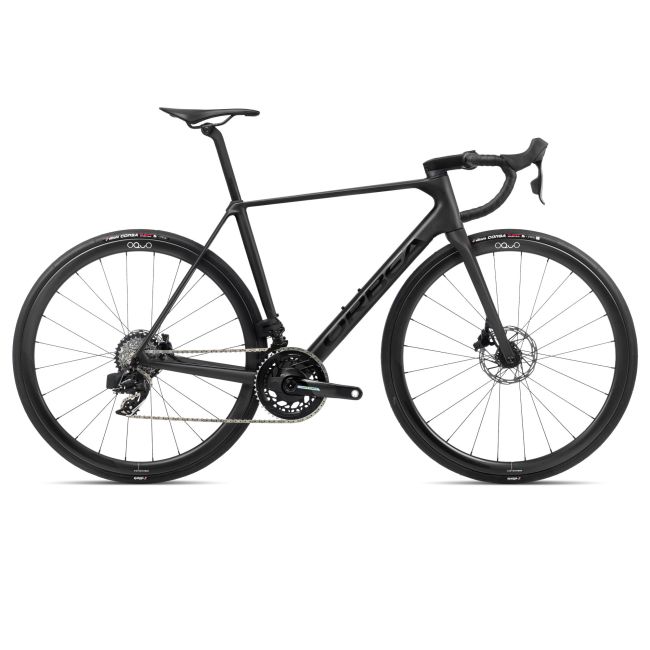 Orbea ORCA M21eTEAM PWR Vulcano-Black(Matt) Black(Gloss) - măsura 47 - bicicletă șosea racing