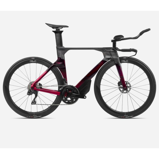 Orbea ORDU M10iLTD Carbon Raw (Matt) - Wine Red Shades (Gloss) - măsura XS - bicicletă șosea triatlon