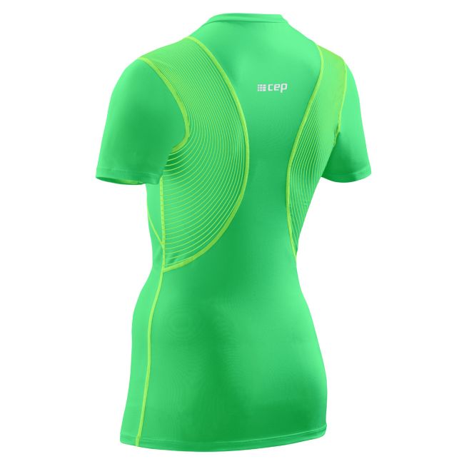 CEP - Tricou Wingtech W cu maneci scurte - verde viper