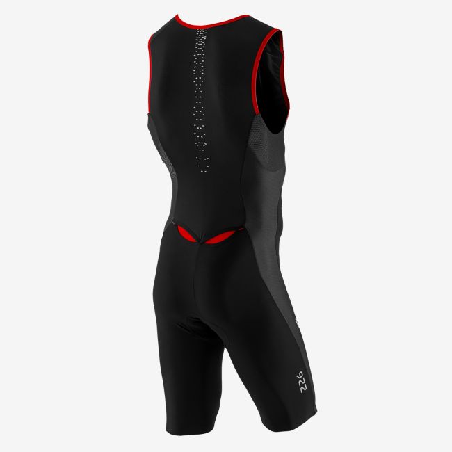 Orca 226 Perform Race Suit - costum trisuit pentru triatlon - negru-portocaliu