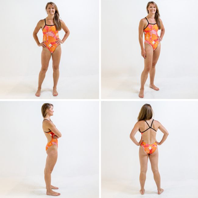 Finis - costum de baie intreg Openback Rotto - Starburst