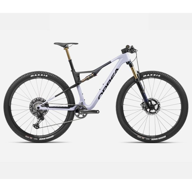 Orbea OIZ M-TEAM XTR Digital Lavender (Gloss)- Carbon Raw (Matt) - măsura L - bicicletă MTB XC full suspension