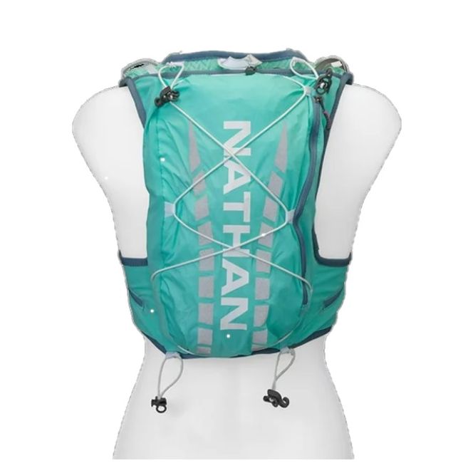 Nathan - vestă alergare pentru femei Vapor Airess 7L - verde deschis Cockatoo