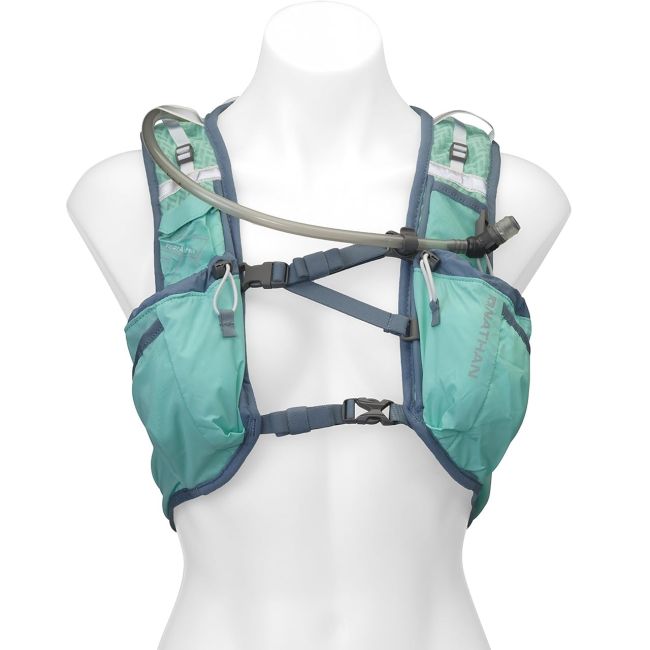 Nathan - vestă alergare pentru femei Vapor Airess 7L - verde deschis Cockatoo