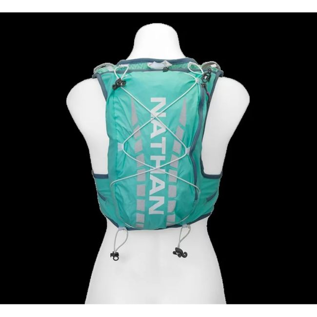Nathan - vestă alergare pentru femei Vapor Airess 7L - verde deschis Cockatoo
