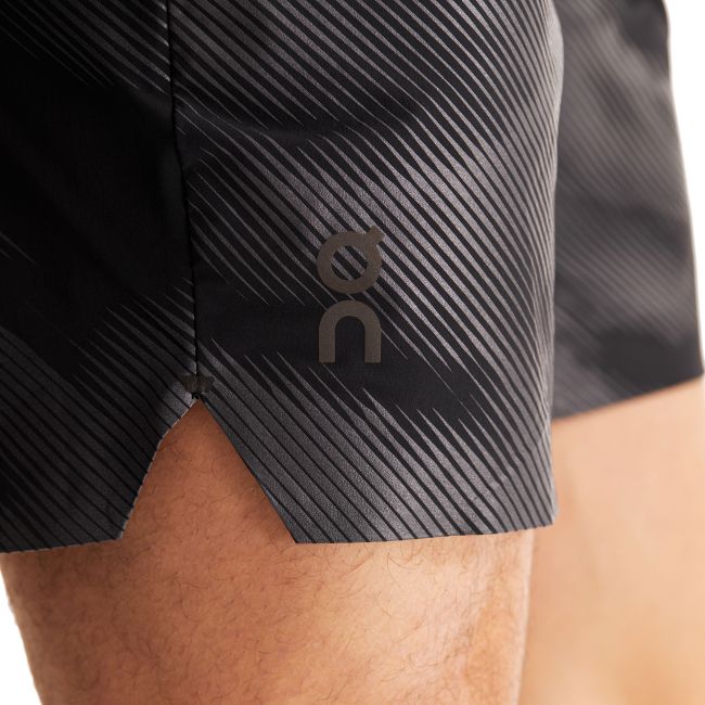 On Cloud -  pantaloni scurti alergare pentru barbati, elemente reflectorizante Lightweight Shorts Lumos - negru