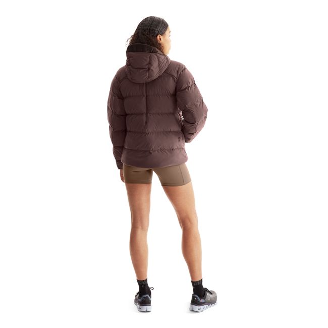 On Cloud - geaca puf vreme rece pentru femei Challenger W Jacket - maro deschis