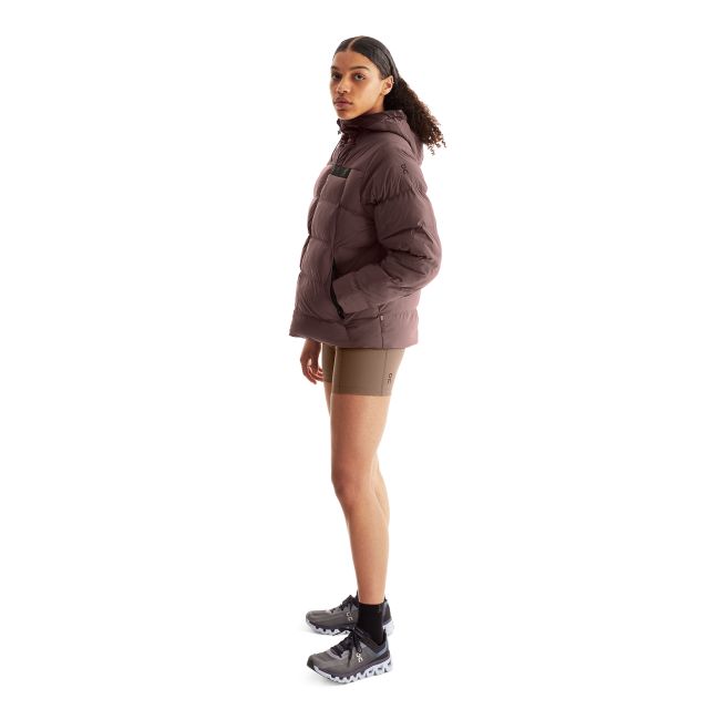 On Cloud - geaca puf vreme rece pentru femei Challenger W Jacket - maro deschis