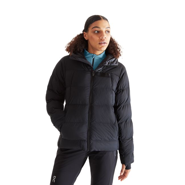 On Cloud - geaca puf vreme rece pentru femei Challenger W Jacket - negru