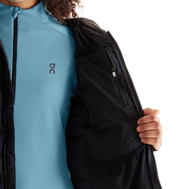 On Cloud - geaca puf vreme rece pentru femei Challenger W Jacket - negru