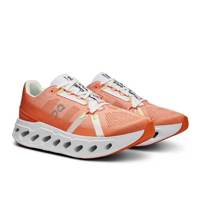 On Cloudeclipse - pantofi alergare - portocaliu flame ivory