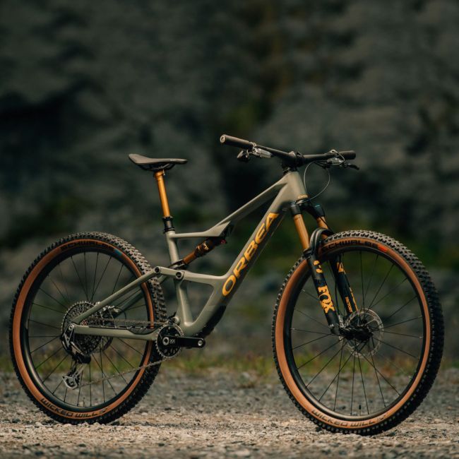 Orbea OCCAM H20 LT Metallic Dark Green-Lime Green - măsura L - bicicletă MTB Trail full suspension