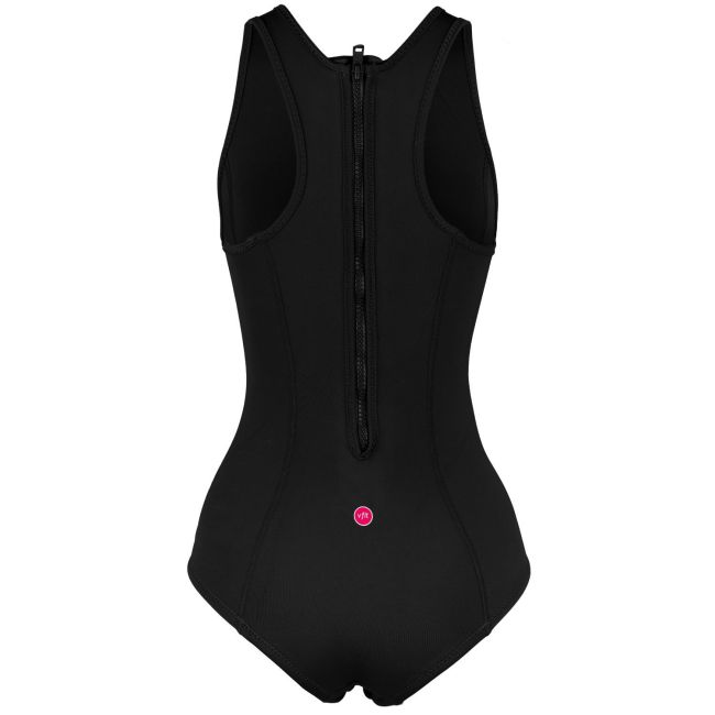 Orca - costum inot neopren pentru femei Neoprene W One Piece Swimsuit - negru logo alb