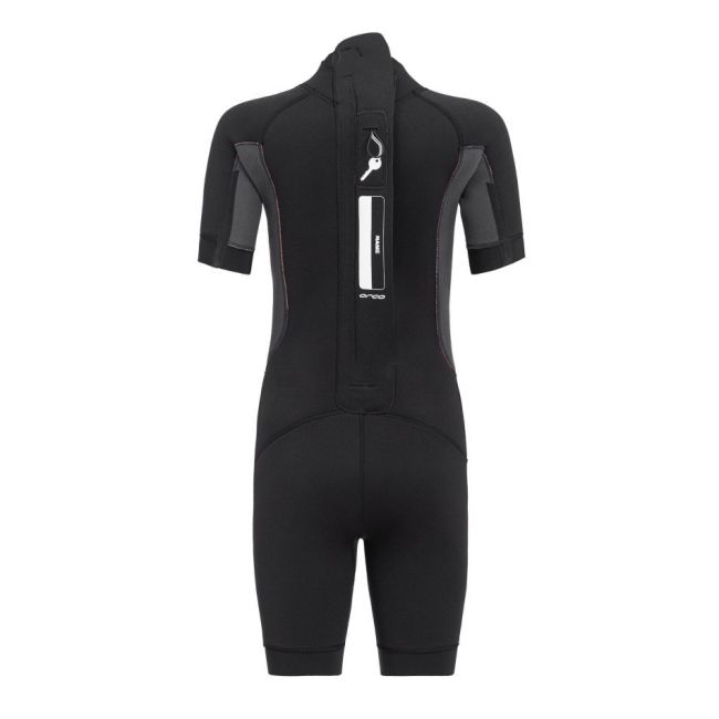 Orca - costum neopren ape deschise pentru copii pantalon scurt OpenWater Vitalis Squad junior Shorty wetsuit - negru portocaliu