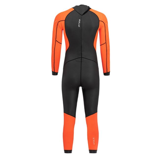 Orca - costum neopren ape deschise pentru barbati vizibilitate sporita Vitalis OpenWater HI VIS wetsuit - negru portocaliu