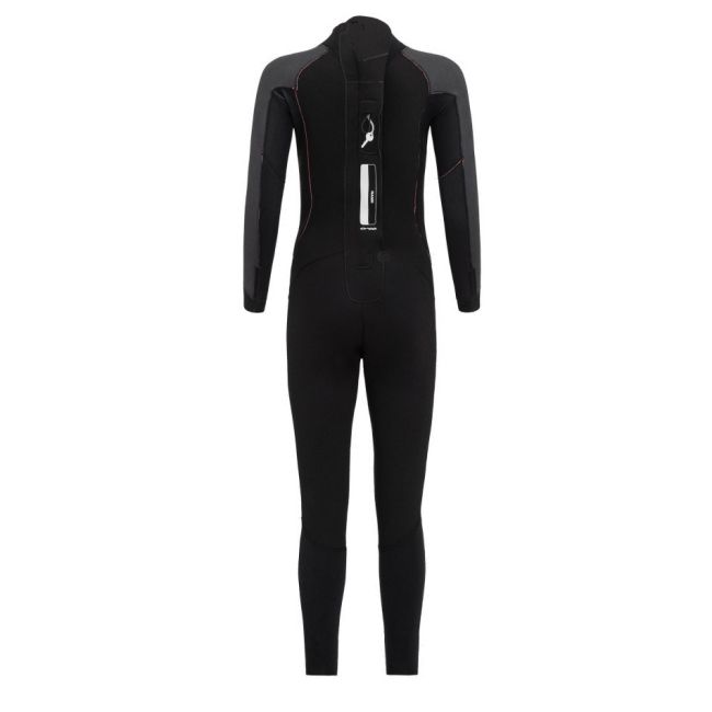 Orca - costum neopren ape deschise pentru copii vizibilitate sporita OpenWater Vitalis Hi Vis Squad junior wetsuit - black orange