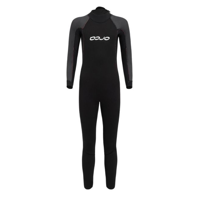 Orca - costum neopren ape deschise pentru copii vizibilitate sporita OpenWater Vitalis Hi Vis Squad junior wetsuit - black orange