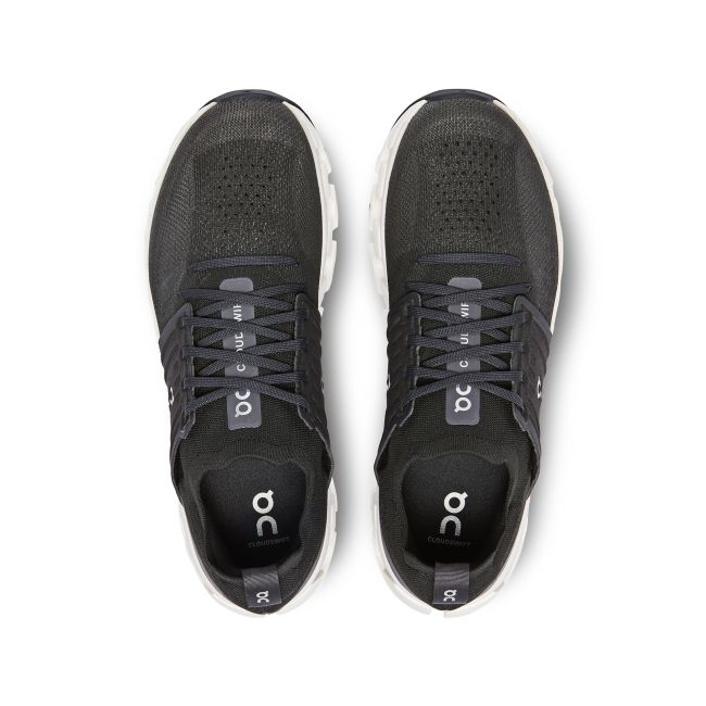 On CloudSwift 3 - pantofi sport pentru barbati - gri inchis negru alb